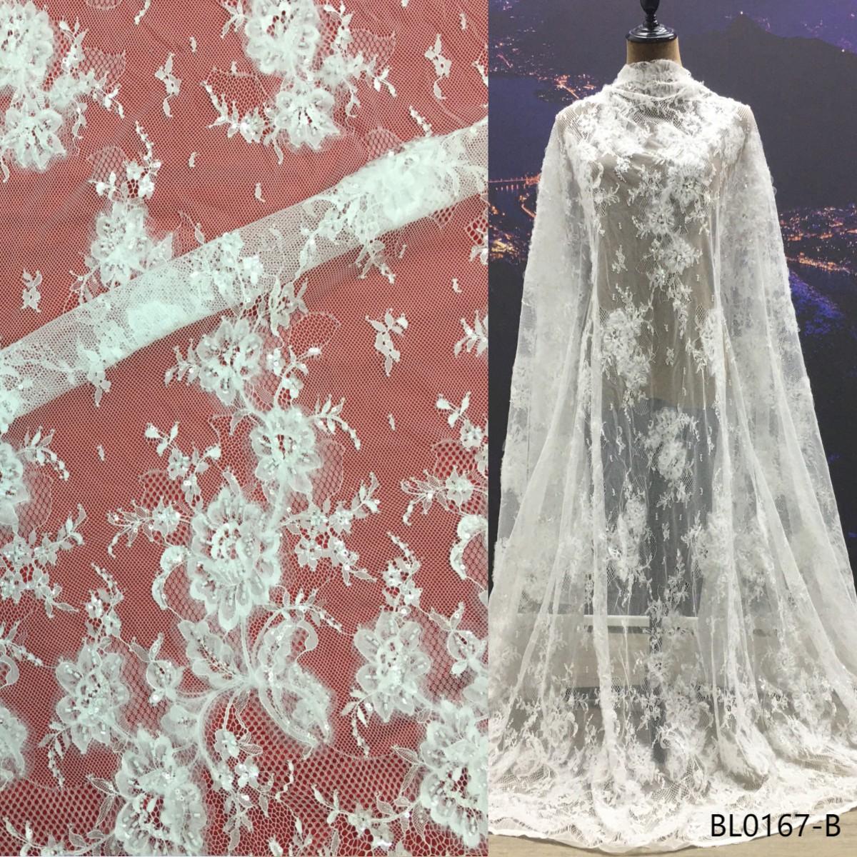 Breathable Quality Spandex Lace Fabric for Evening Gowns